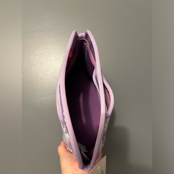 Flower lunch bag with zipper - Picture 2 of 2